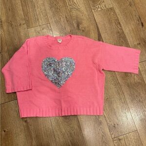 Uniq Kids Pink Knit Sweater